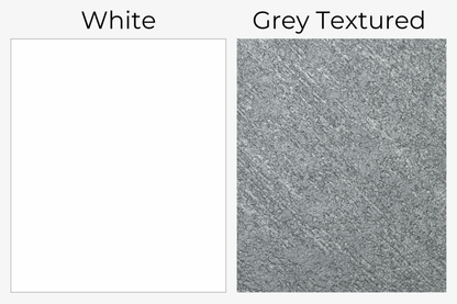 Evolution Fires - Empire - Wall-Mounted Electric Fireplace (White & Grey Tex)