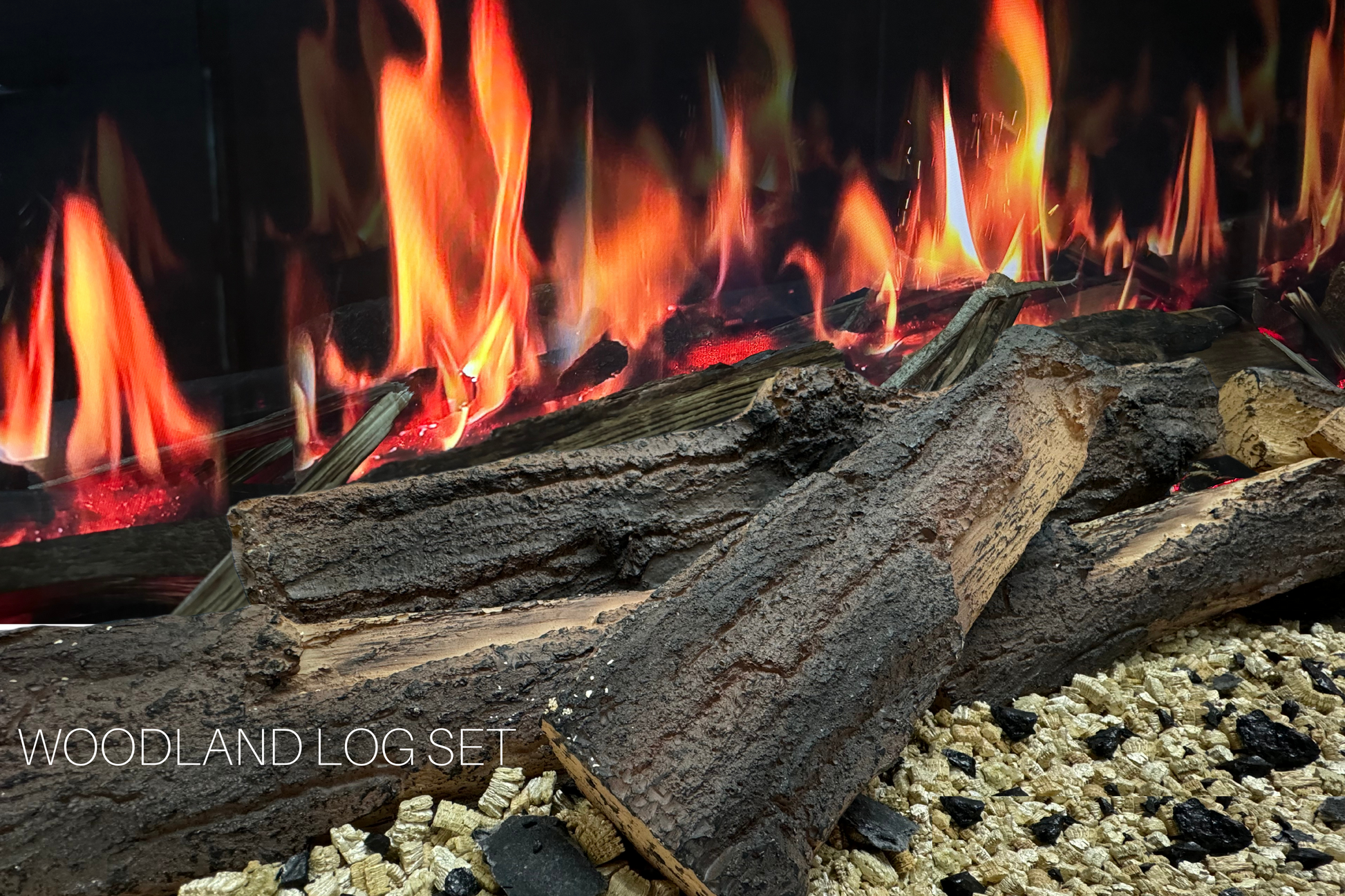 Evolution Fires - DaVinci Electric Suite - Grey Stone Effect