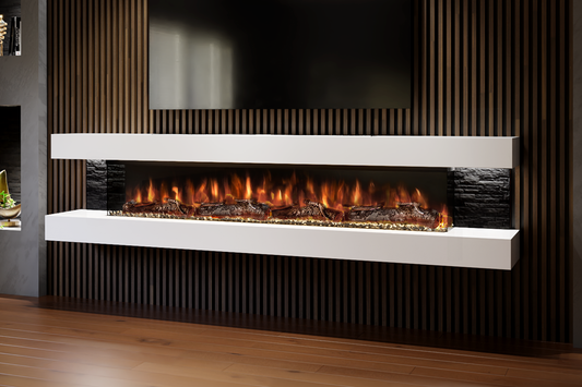 Evolution Fires - Landscape - Wall-Mounted Electric Fireplace